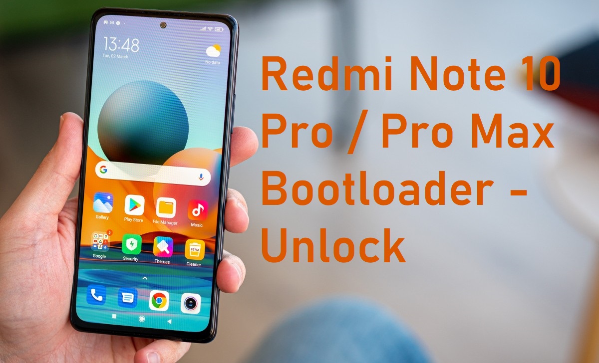 how to unlock redmi note 10 pro / pro max bootloader