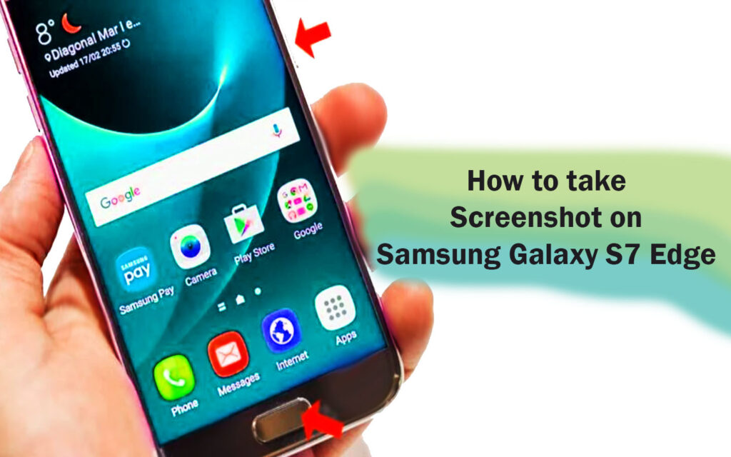 How to take Screenshot on Samsung Galaxy S7 Edge