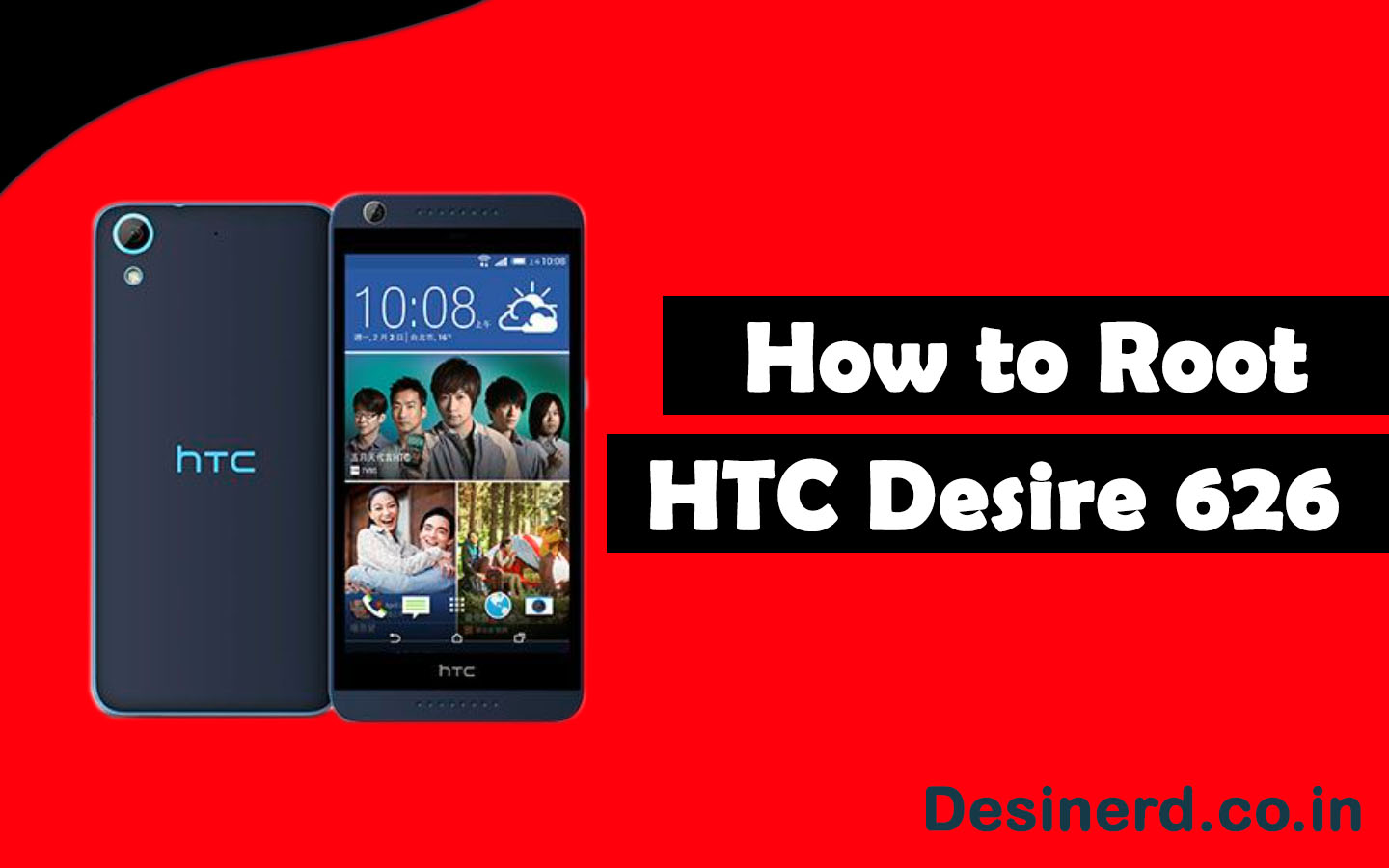 how to root htc desire 626 mobile