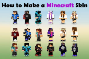 how to make minecraft skins