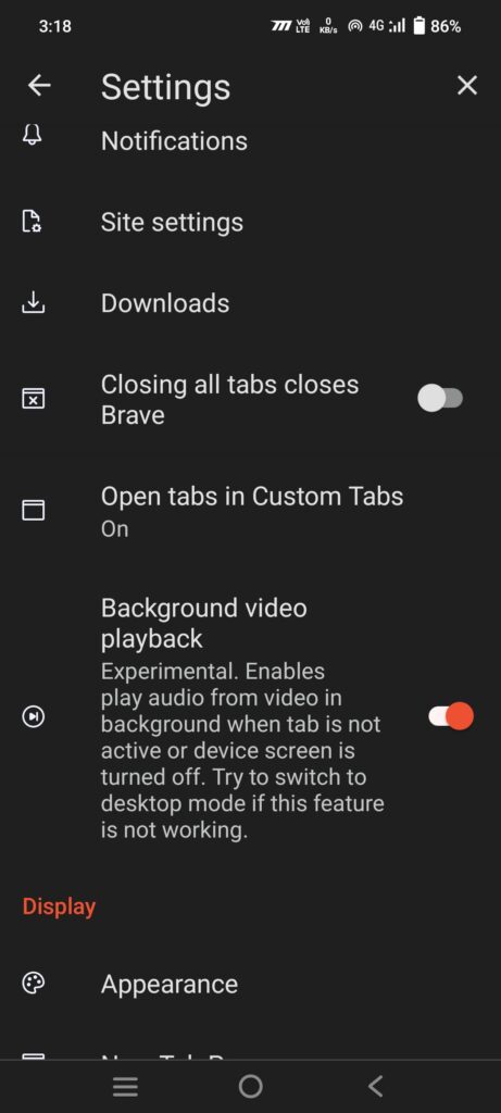 how to play youtube in background 2