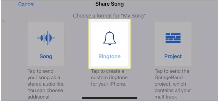 how to set ringtone on iPhone 12 from music library