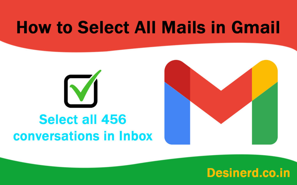 how to select all mails in gmail